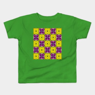 Colorful tulip bouquet pattern. Kids T-Shirt